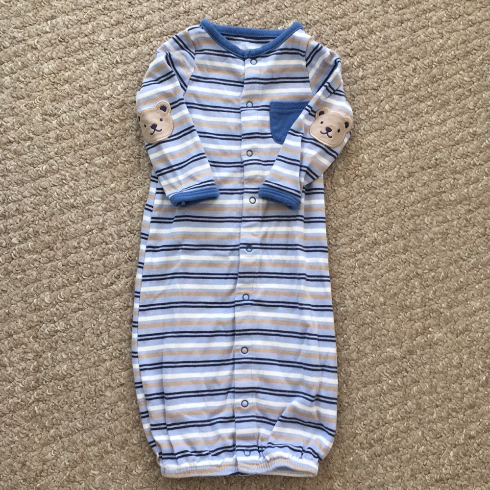 Koalababy bear sleep gown onesie pajamas size 0-3M